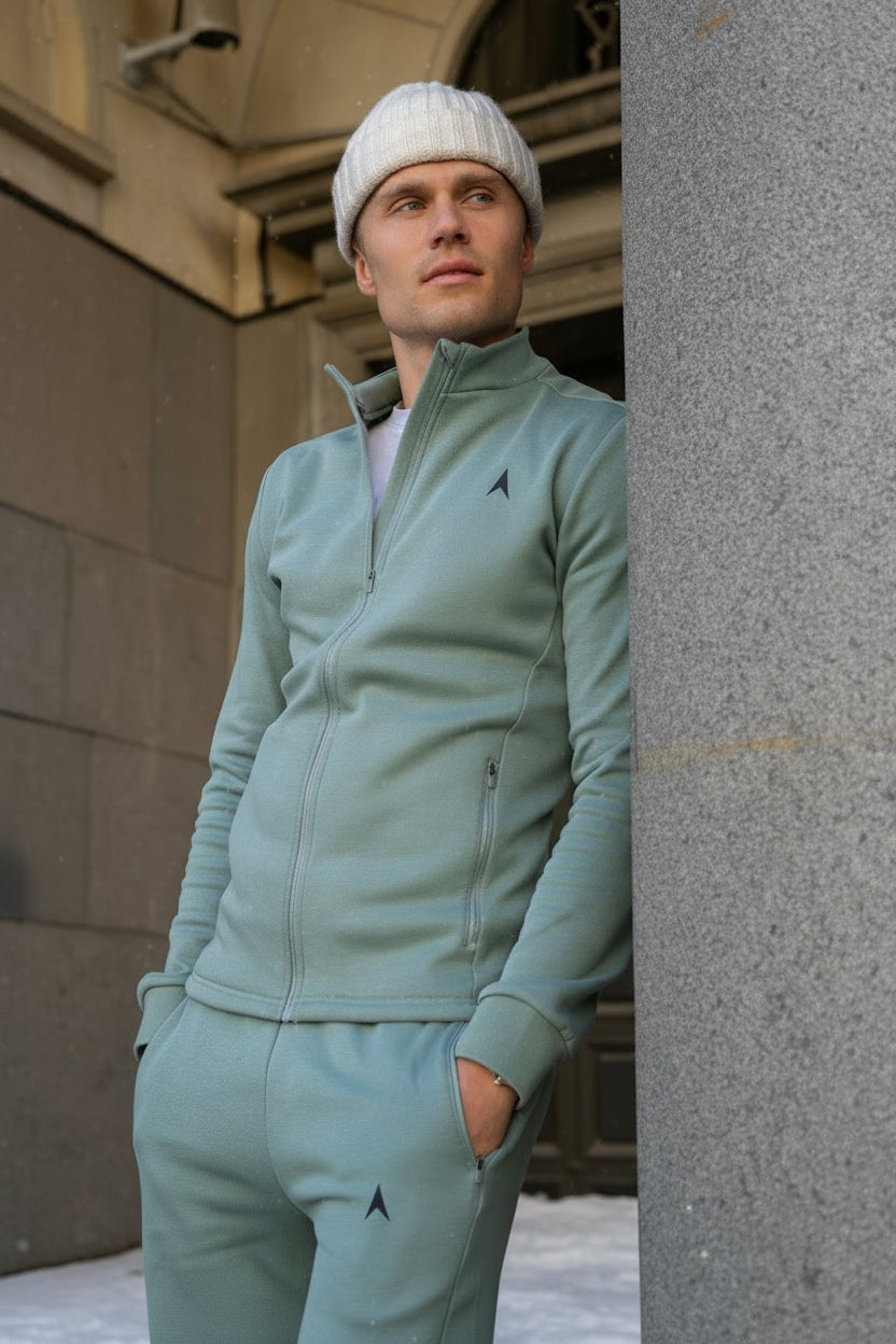 Journey Tracksuit Jakke - Grønn