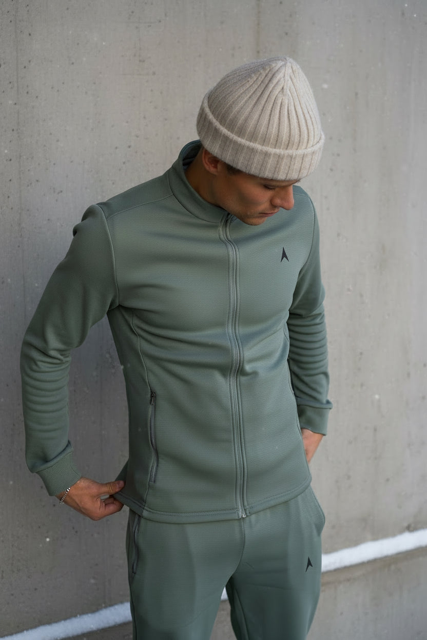 Journey Tracksuit Jakke - Grønn