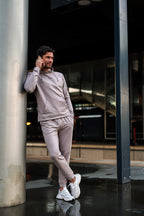 Joggedress herre grå 