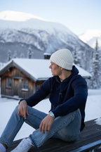 hettegenser navy herre