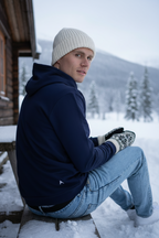 Horizon Hoodie - Navy